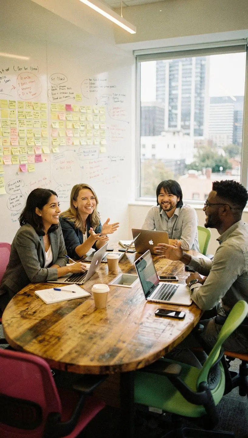 Recepcja z minimalistycznym wystrojem, zapewniająca wygodny dostęp dla gości.