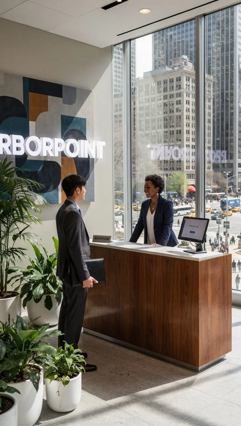 Przytulne miejsce do spotkań z jasnymi kolorami i naturalnym światłem.